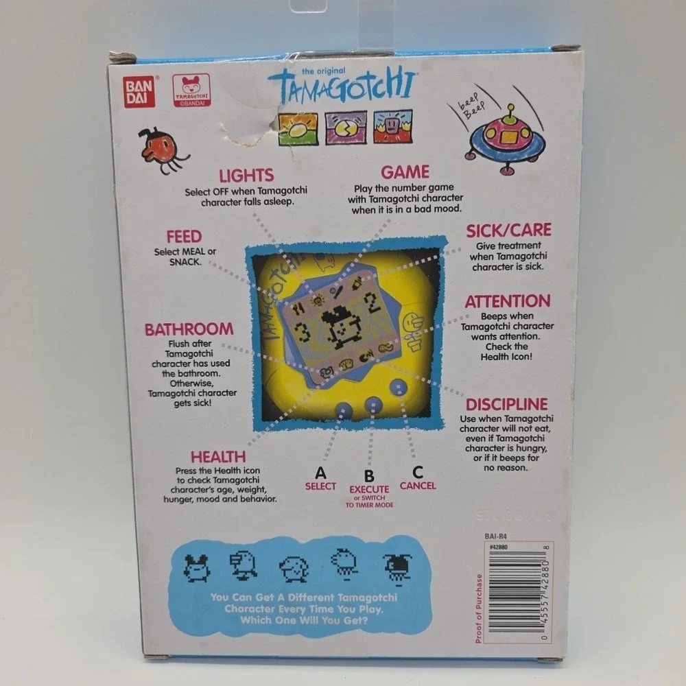 NEW Bandai The Original Tamagotchi Gen 2 Virtual Reality Pet 2021 Flower Gingham